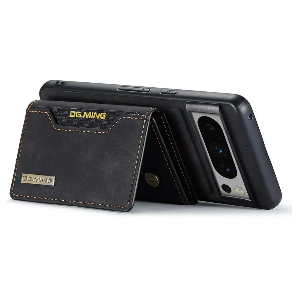 Magnetic Card Slot Case Google Pixel 8 Pro Svart