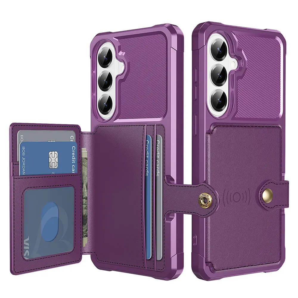 Tough Multi-slot Cover Samsung Galaxy S26 Lilla