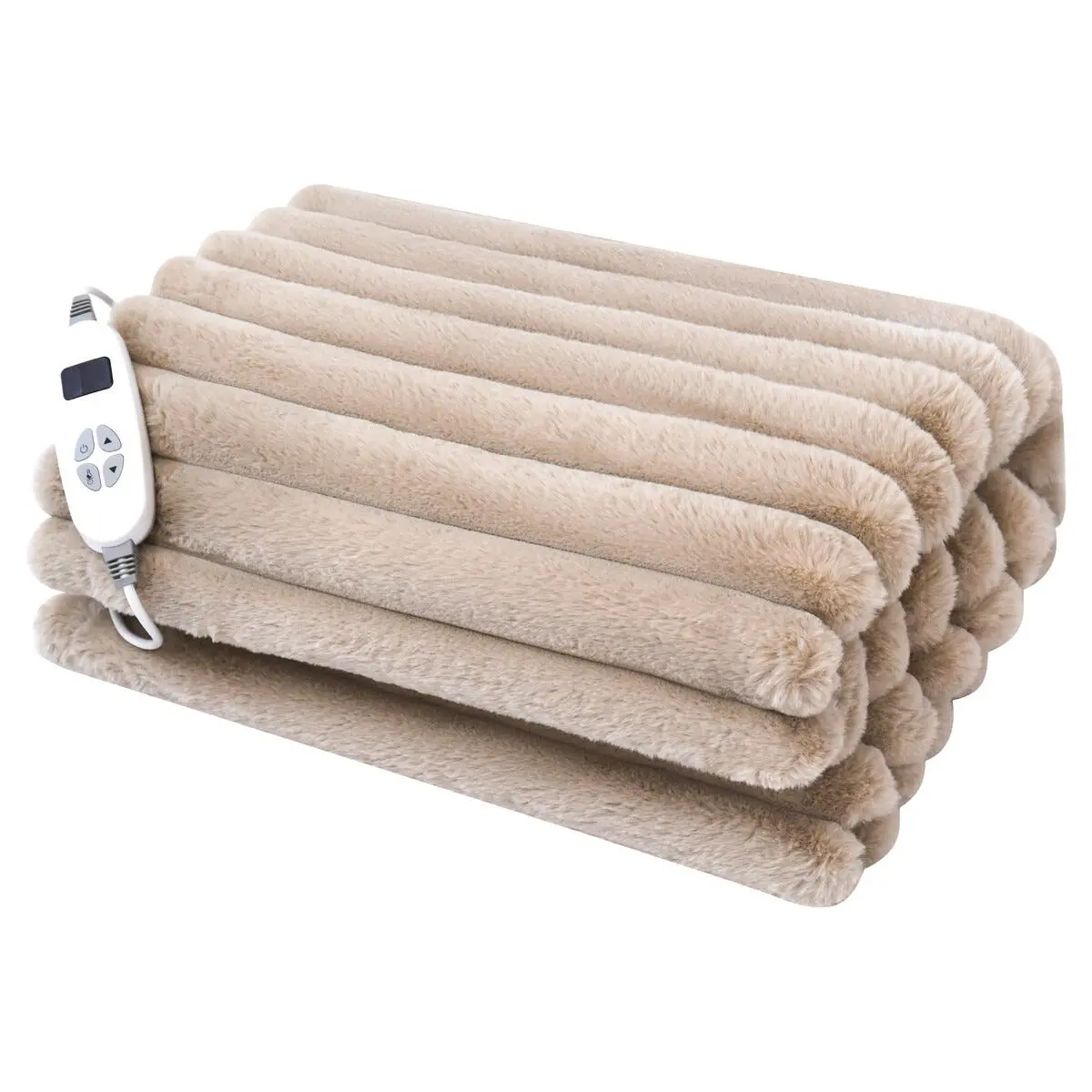 Sähkökäyttöinen lämpöpeitto 10 lämpöasetuksella 200 x 150 cm, Beige