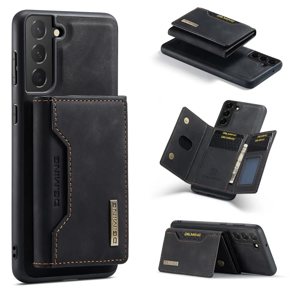 Magnetic Card Slot Case Samsung Galaxy S24 Sort
