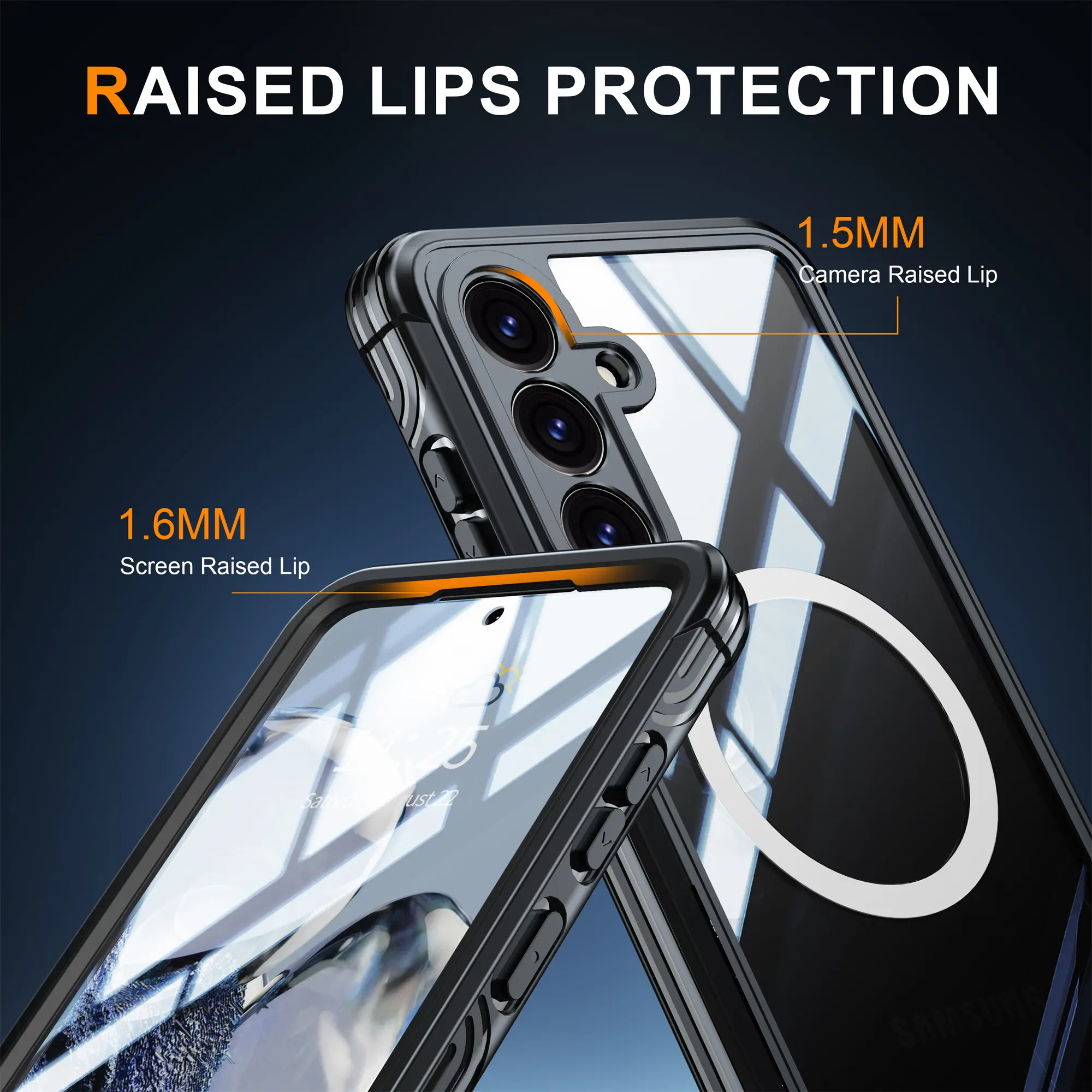 Premium Full Protection Case Samsung Galaxy S26 FE Svart