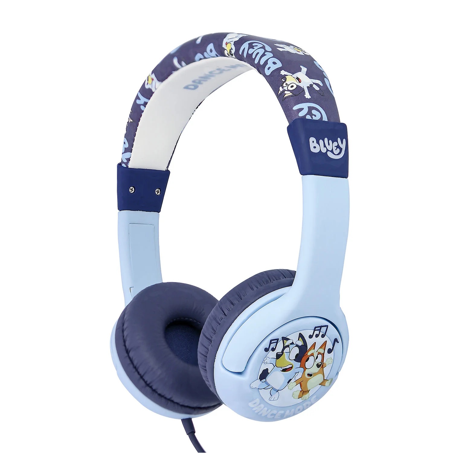 Trådbundna On-Ear barnhörlurar, Bluey