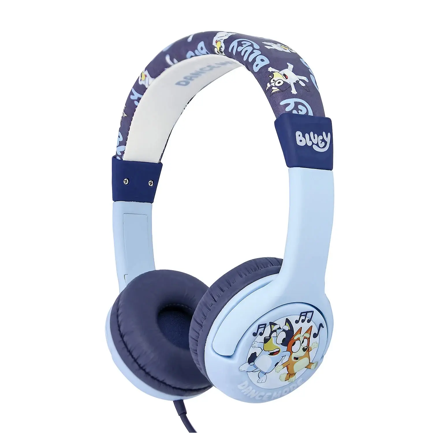 Trådbundna On-Ear barnhörlurar, Bluey