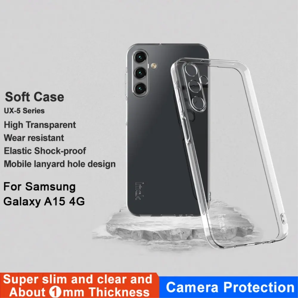 TPU Case Samsung Galaxy A15 Genomskinlig