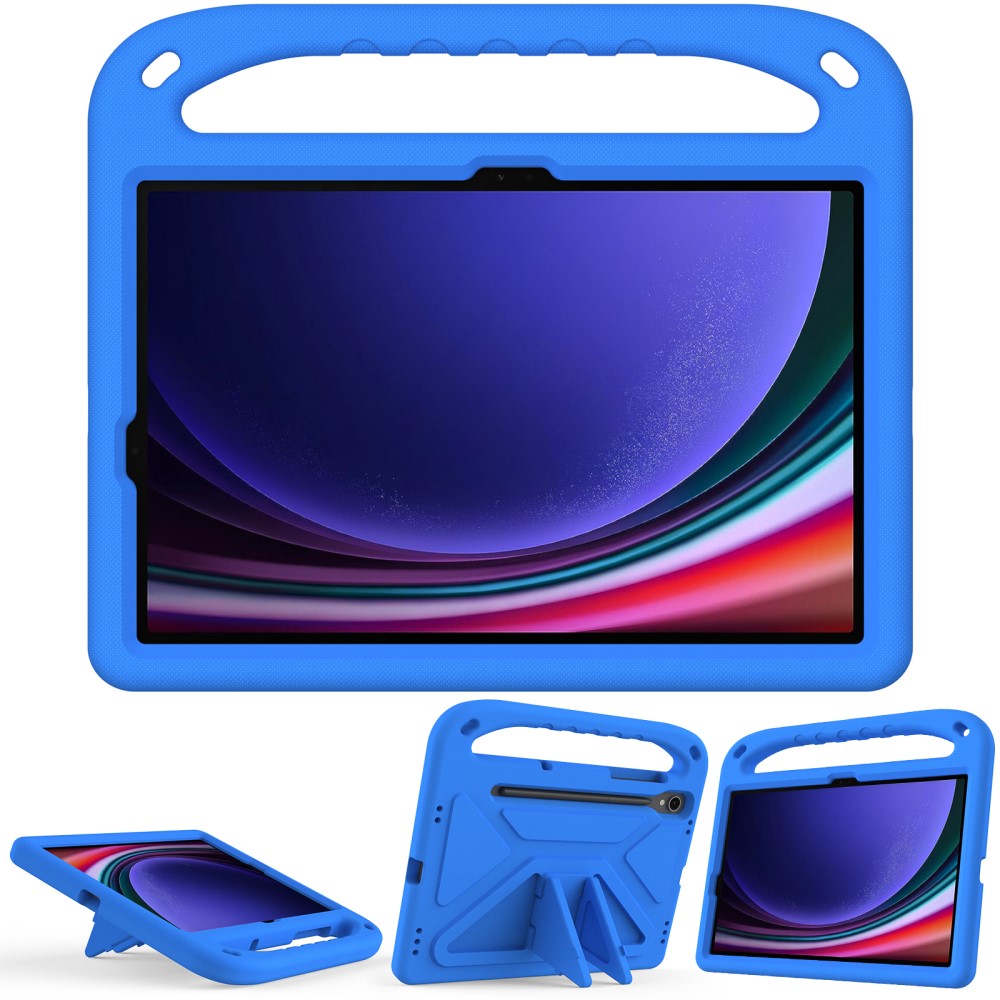 Etui EVA med håndtak for Samsung Galaxy Tab S9 FE Blå