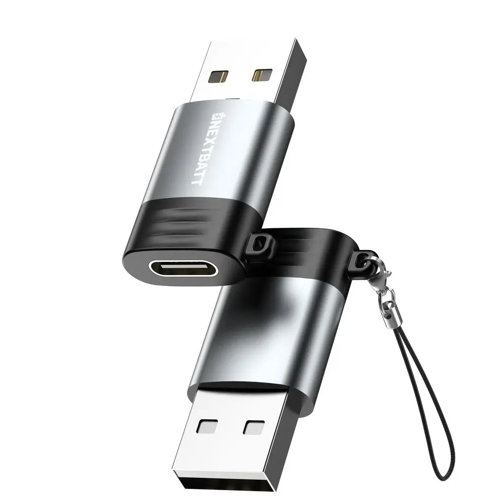 USB-C til USB-A adapter Grå