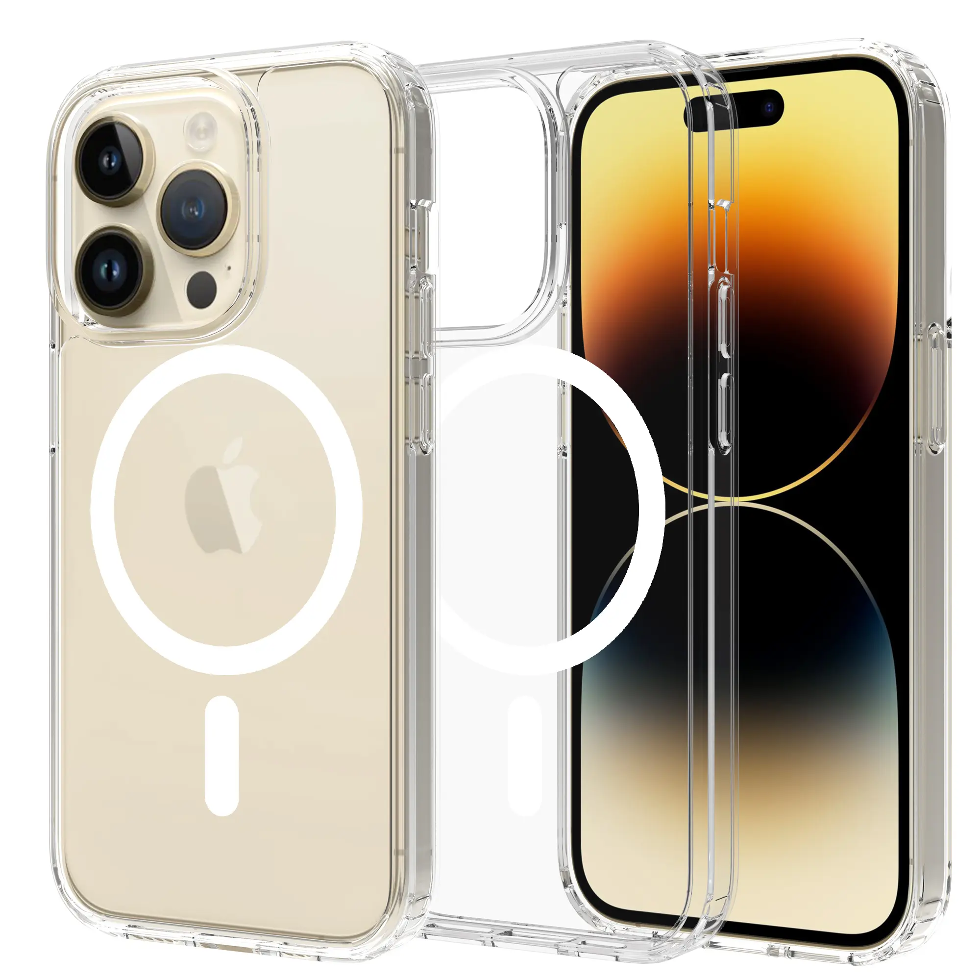 iPhone 13 Pro MagSafe Hybrid-deksel, Gjennomsiktig