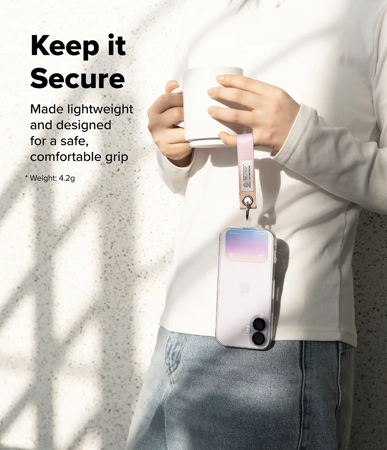 Holder Link & Eyelet Keyring Strap Aurora