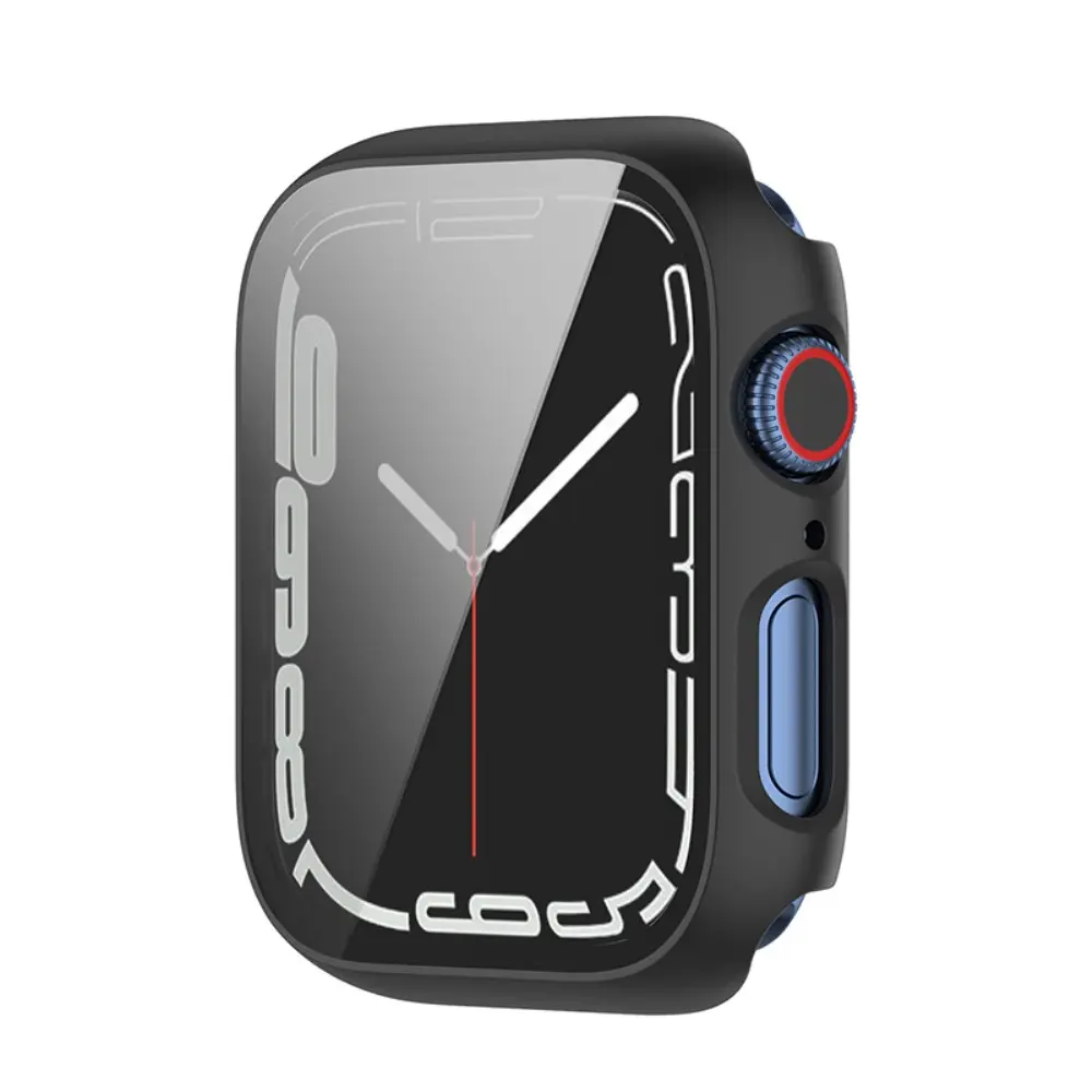 Full Cover Case Apple Watch Series 8 45mm Svart
