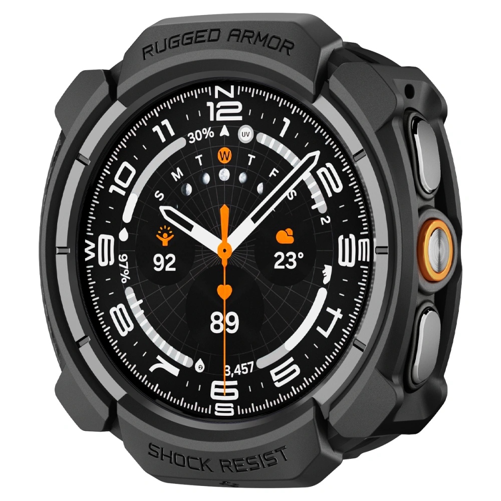 Samsung Galaxy Watch Ultra 2 (2026) Case Rugged Armor Black