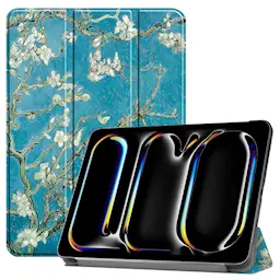 Etui Tri-fold Apple iPad Pro 11 6th Gen (2025) - Kirsebærblomster
