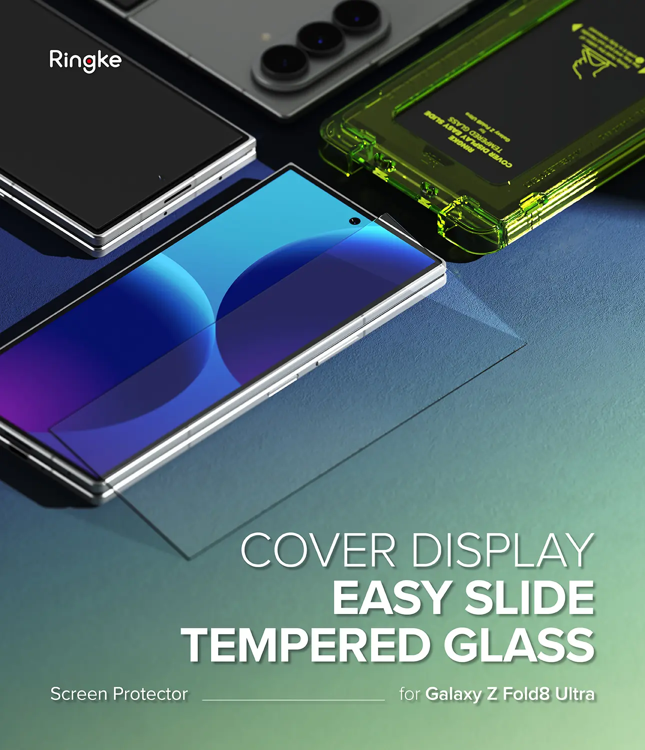 Cover Display Easy Slide Glass Samsung Galaxy Z Fold 8 Ultra (2-pack)