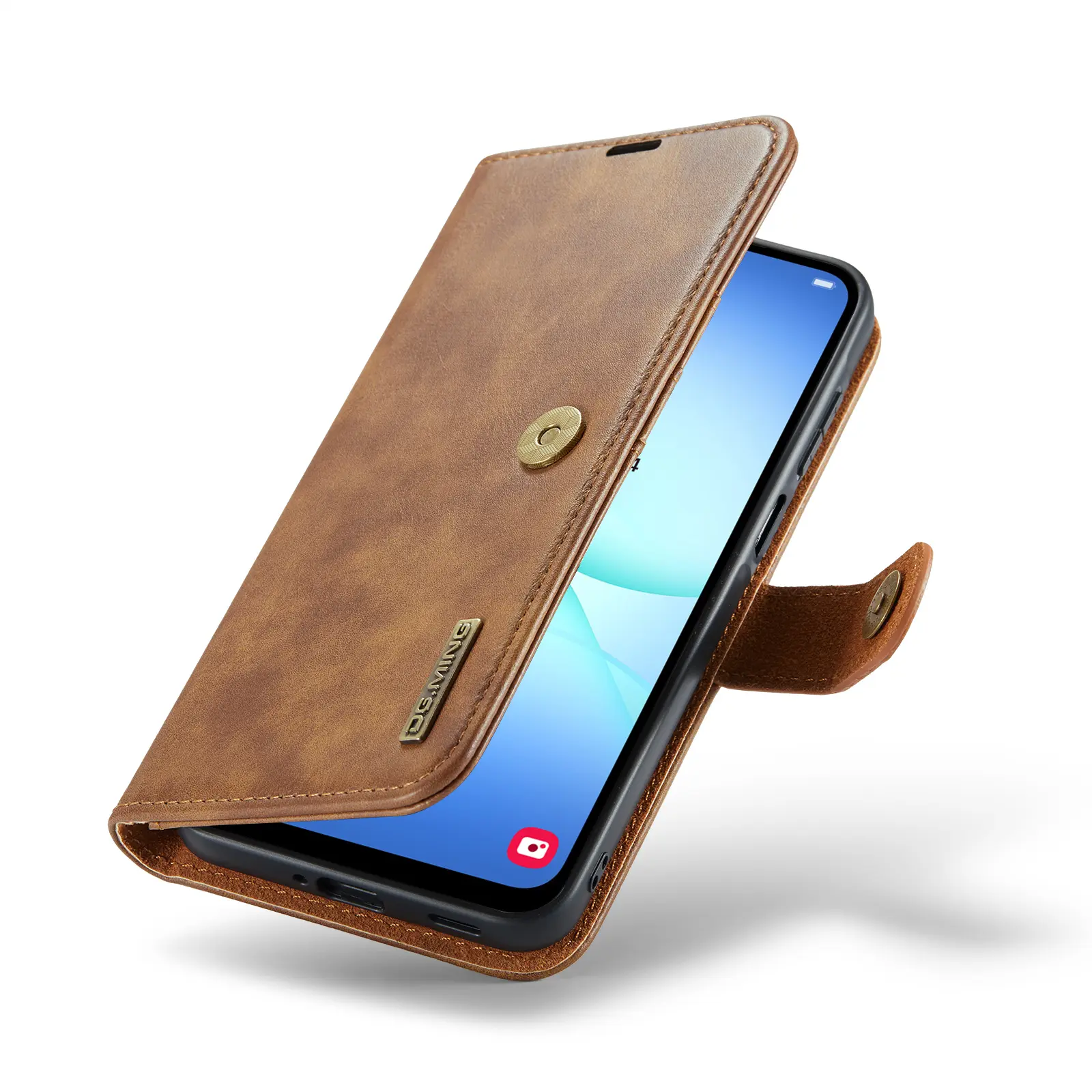 Magnet Wallet Samsung Galaxy A17 Cognac