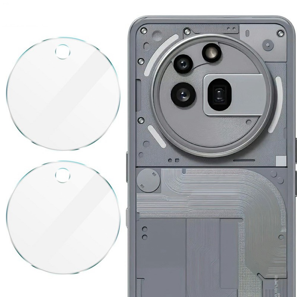 Imak 2-pack Herdet Glass Linsebeskyttelse Nothing Phone 3a Pro Gjennomsiktig