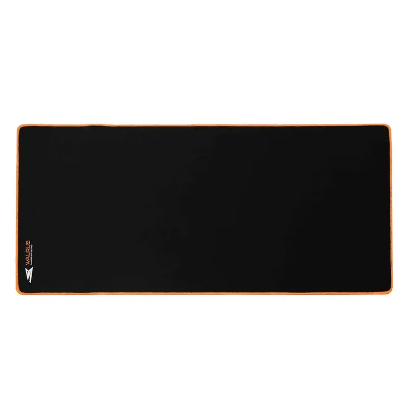 Walrus XL Gamingmusematte 800x400mm, Svart/oransje