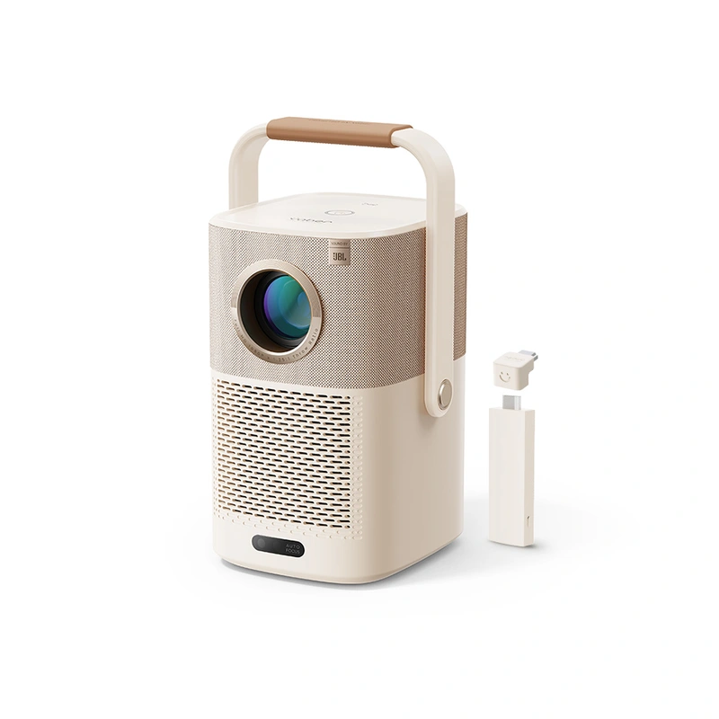 Yaber T2 Plus Bærbar Full HD-projektor, Beige