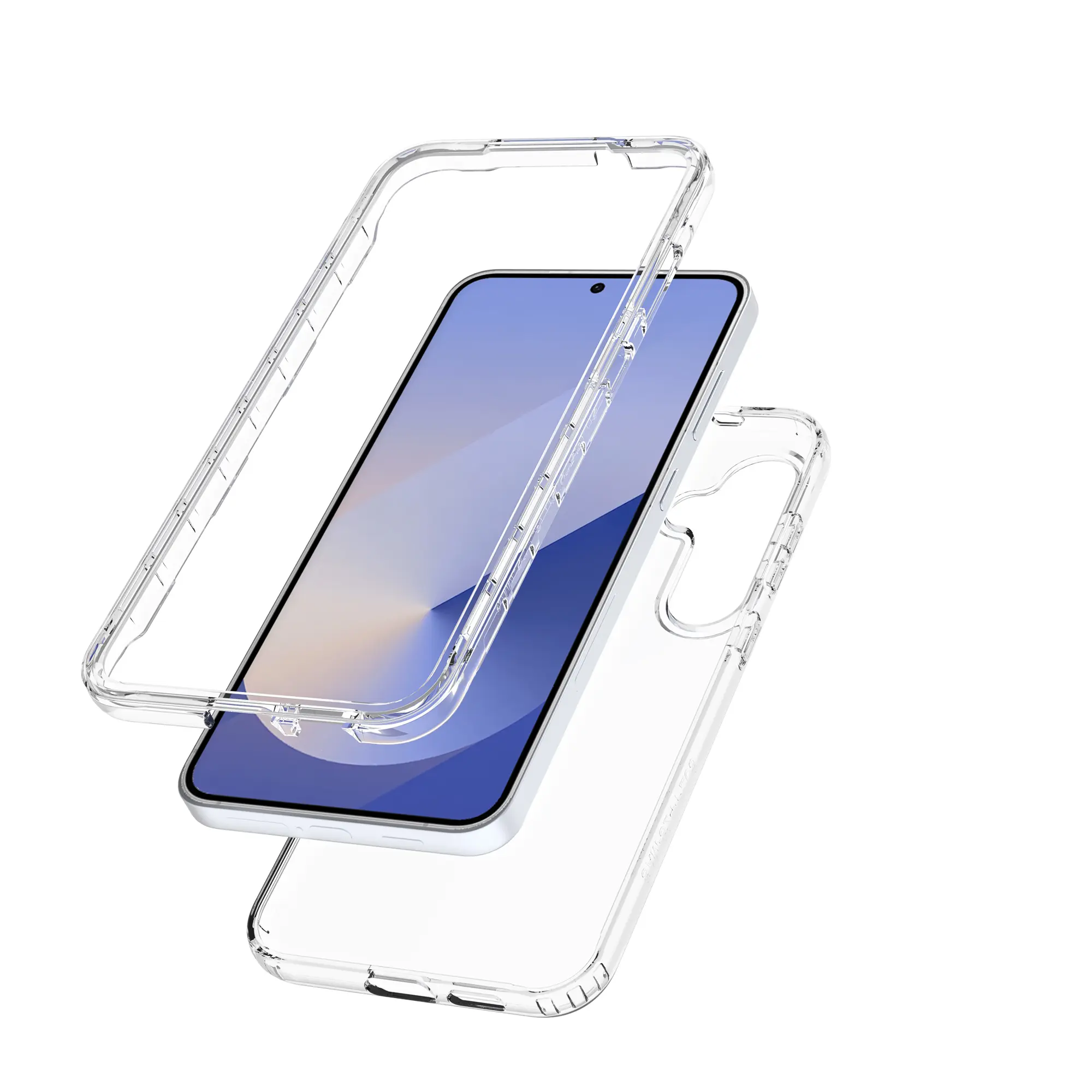 Full Cover Skal Samsung Galaxy S25 Plus Genomskinlig