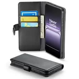 Aito Nahkakotelo  OnePlus Nord 5 Musta