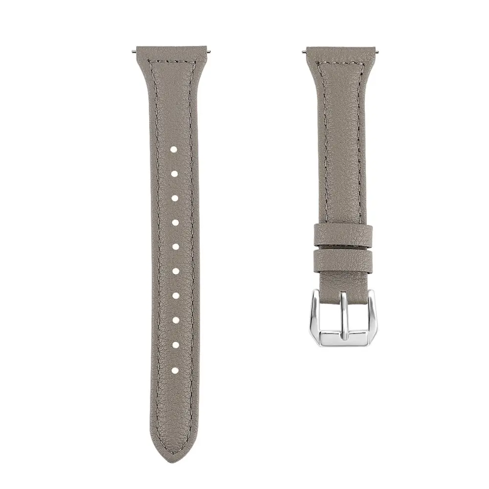 Slim Läderarmband Garmin Forerunner 170 Grå