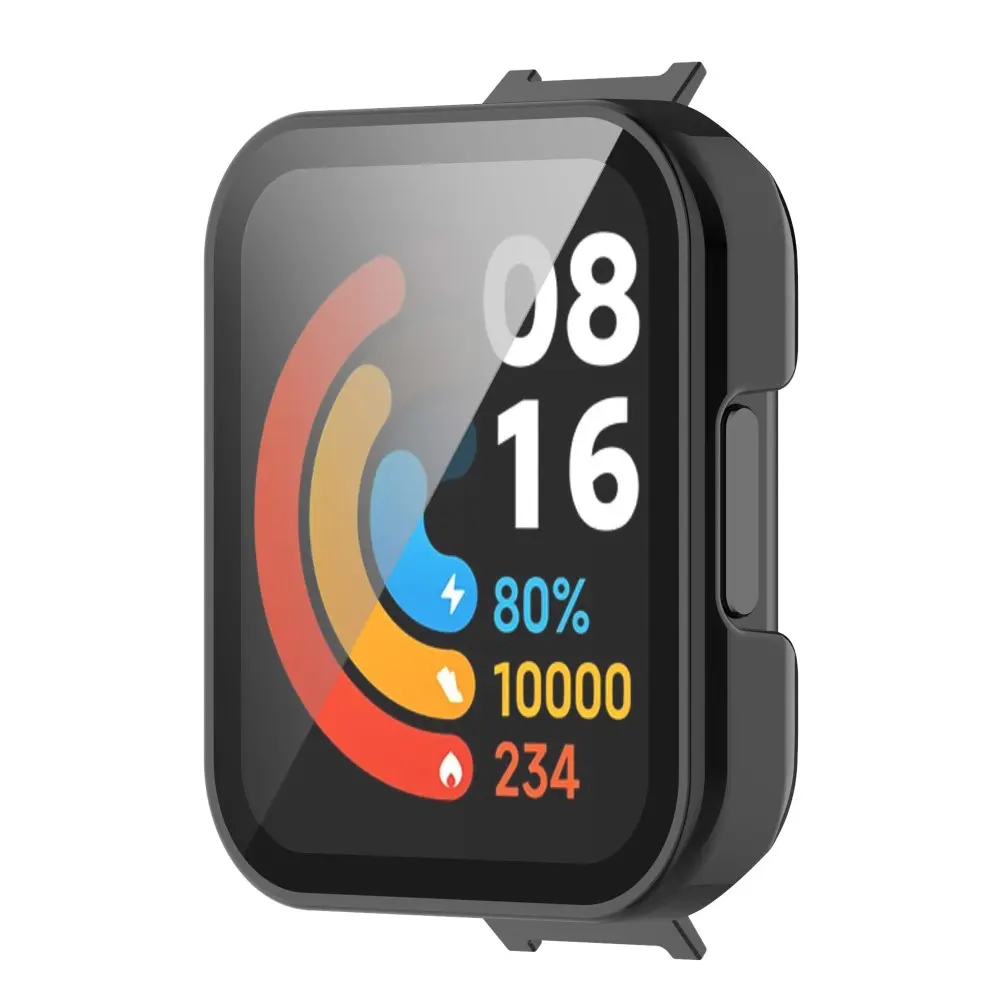 Full Cover Case Xiaomi Redmi Watch 2 Lite Svart