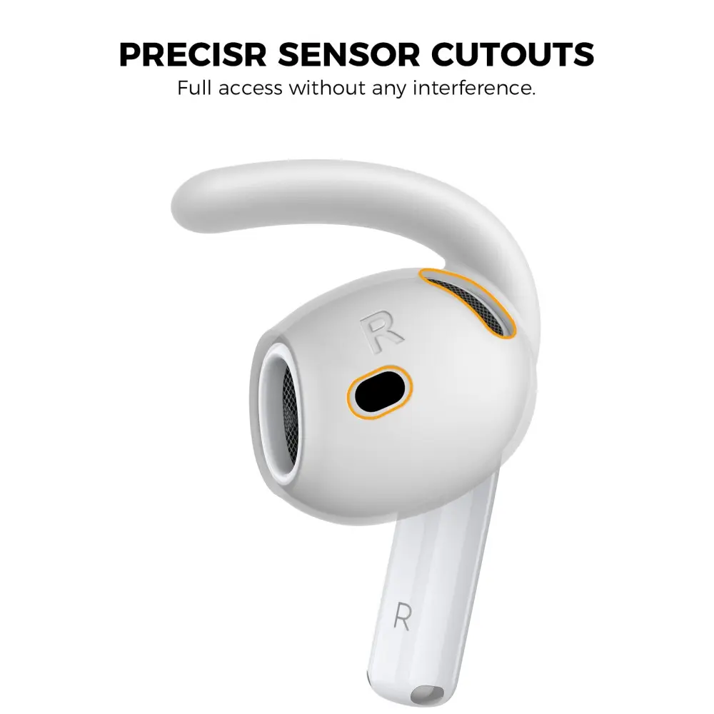 Sport Earhooks Apple AirPods 4 vit