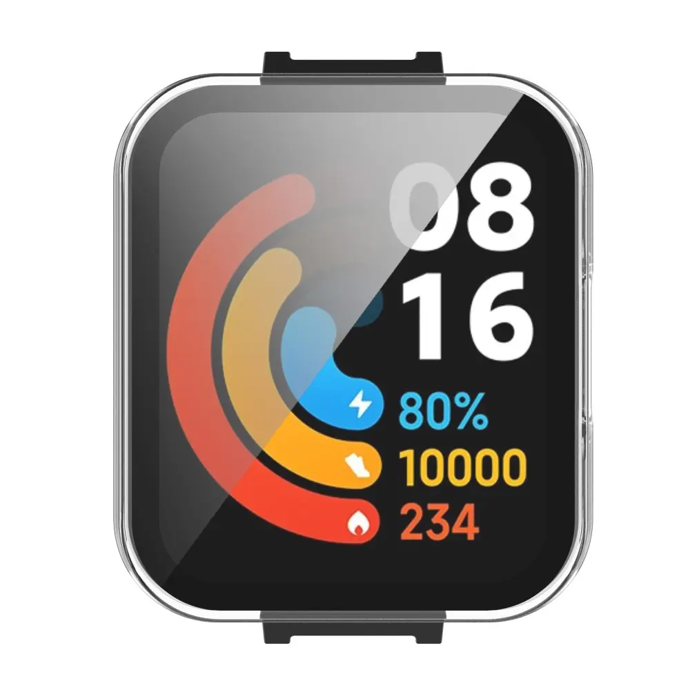 Full Cover Case Xiaomi Redmi Watch 2 Lite Genomskinlig