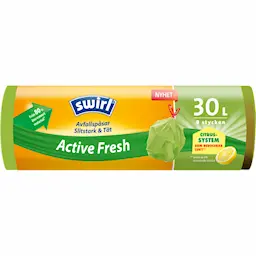 Avfallsposer 9 stk Active Fresh 30 liter