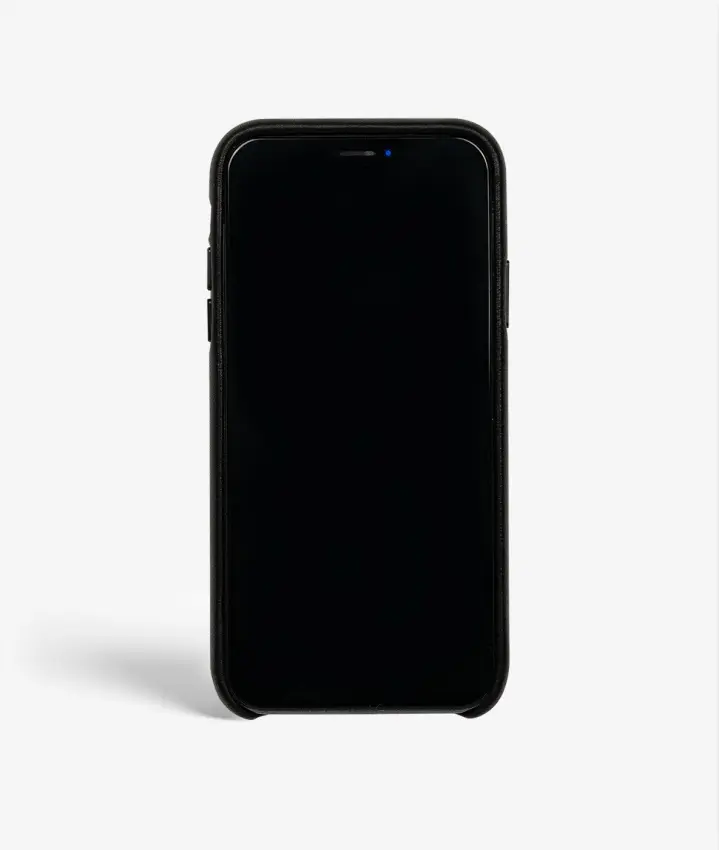 Street Collection iPhone X/XS Wrapped Egdes Nappa Black