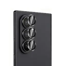 Samsung Galaxy Z Fold 8 Ultra Linsskydd Metall Svart