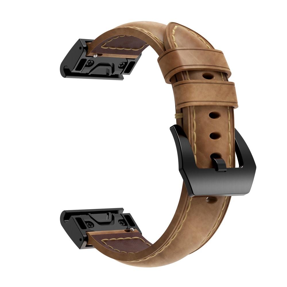 Garmin Epix Pro 42mm Gen 2 Reim Lær Brun - Stilig armbånd i lær
