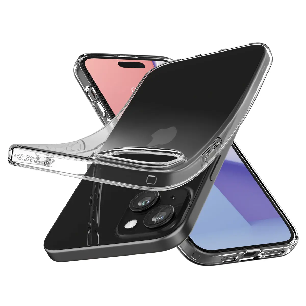Case Liquid Crystal iPhone 15 Crystal Clear