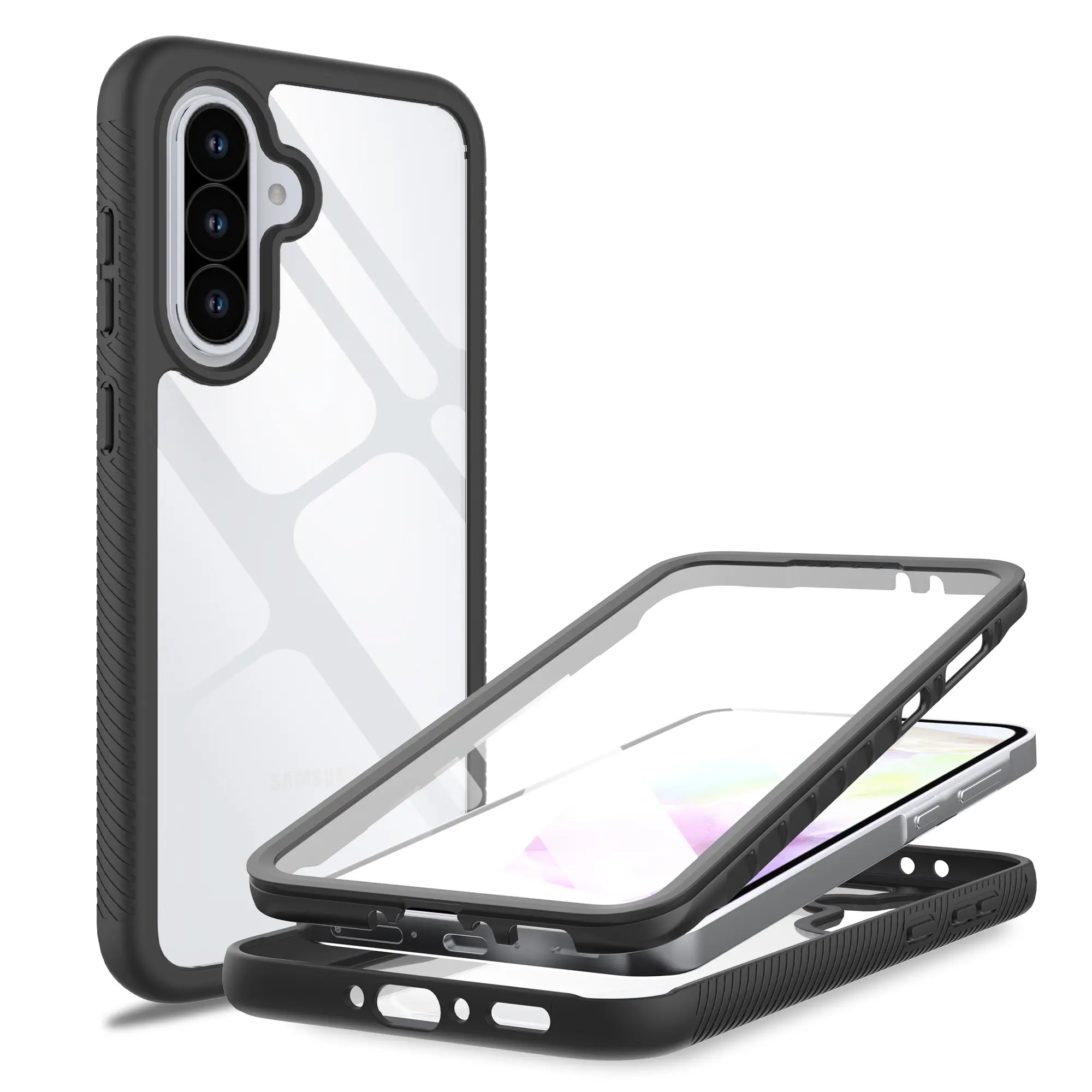 Full Protection Case Samsung Galaxy A56 Sort