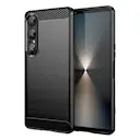 Sony Xperia 1 VII Cover TPU Brushed Sort