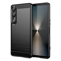 Sony Xperia 1 VII TPU-skal Brushed, Svart