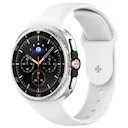 Silikonarmband Samsung Galaxy Watch 9 40mm Vit