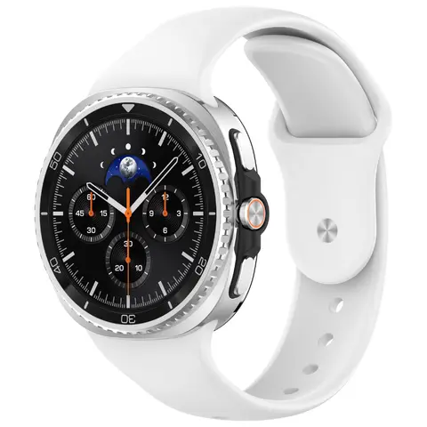 Silikonarmband Samsung Galaxy Watch 9 40mm Vit