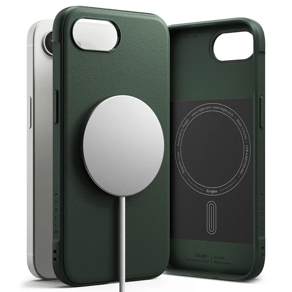 Onyx Magnetic Case iPhone 17e Dark Green