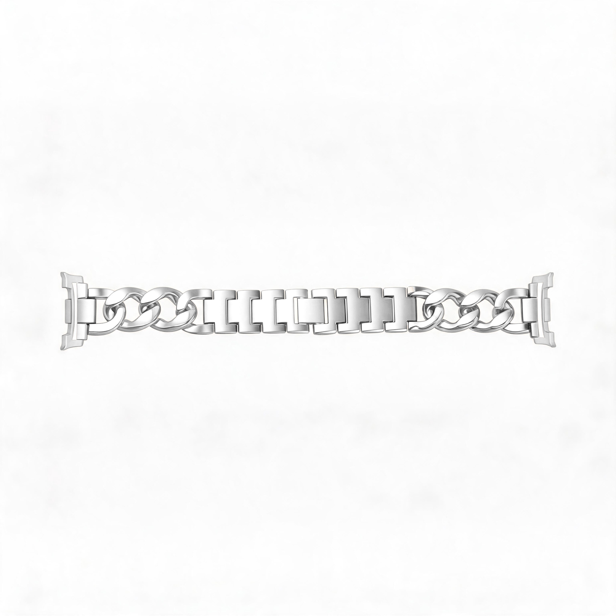 Braided Chain Bracelet Samsung Galaxy Watch 8 40mm Silver