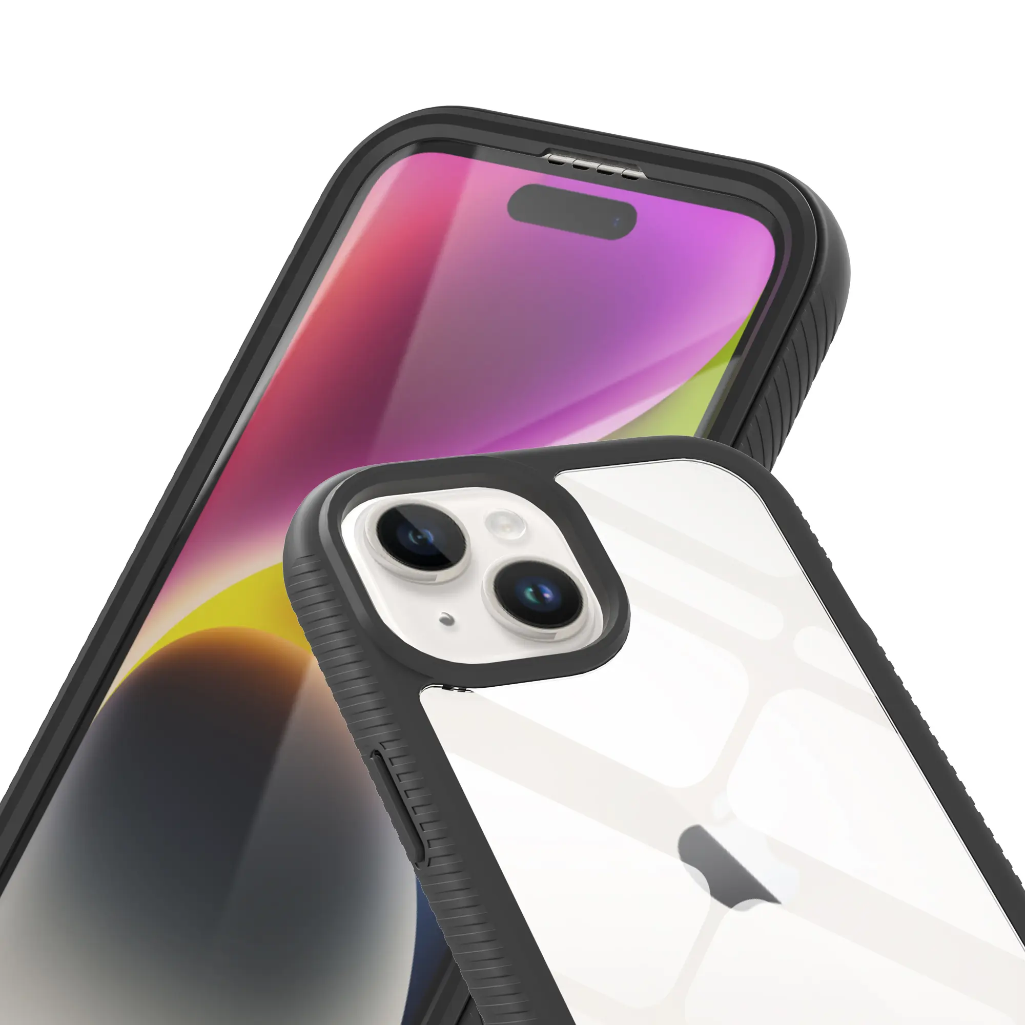 Full Protection Case iPhone 15 Plus Svart
