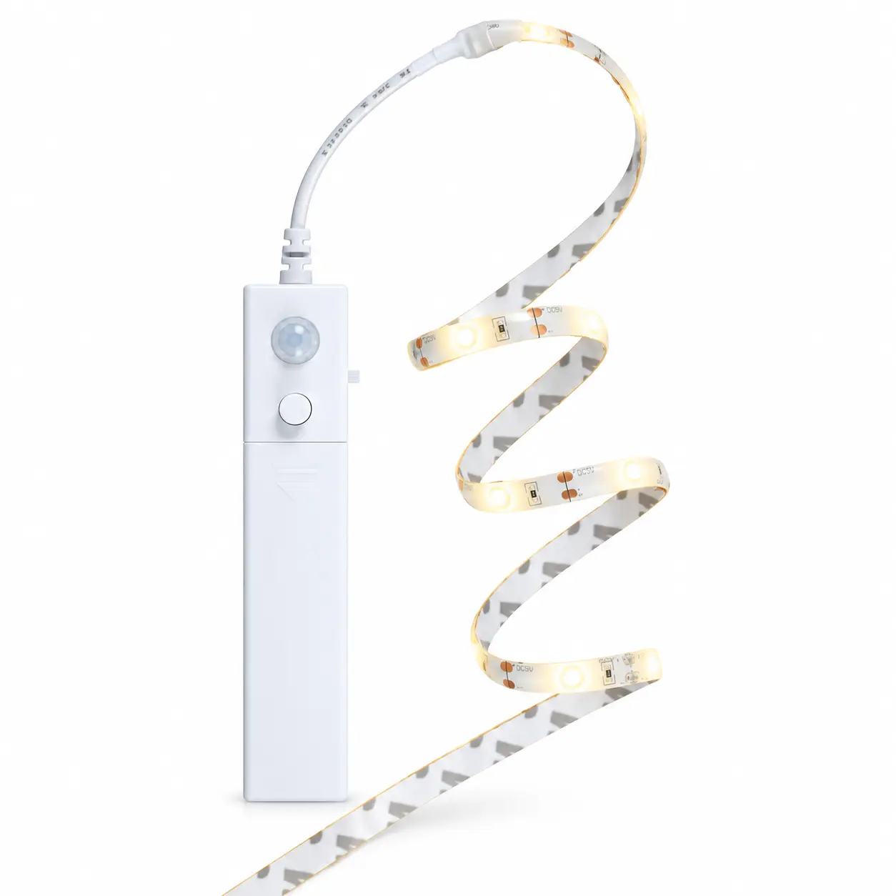 Sensorstyrd batteridriven LED-ljuslist 1 m
