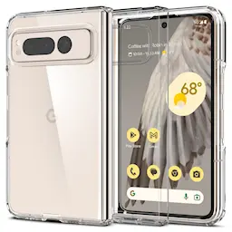 Google Pixel Fold Case Ultra Hybrid Crystal Clear
