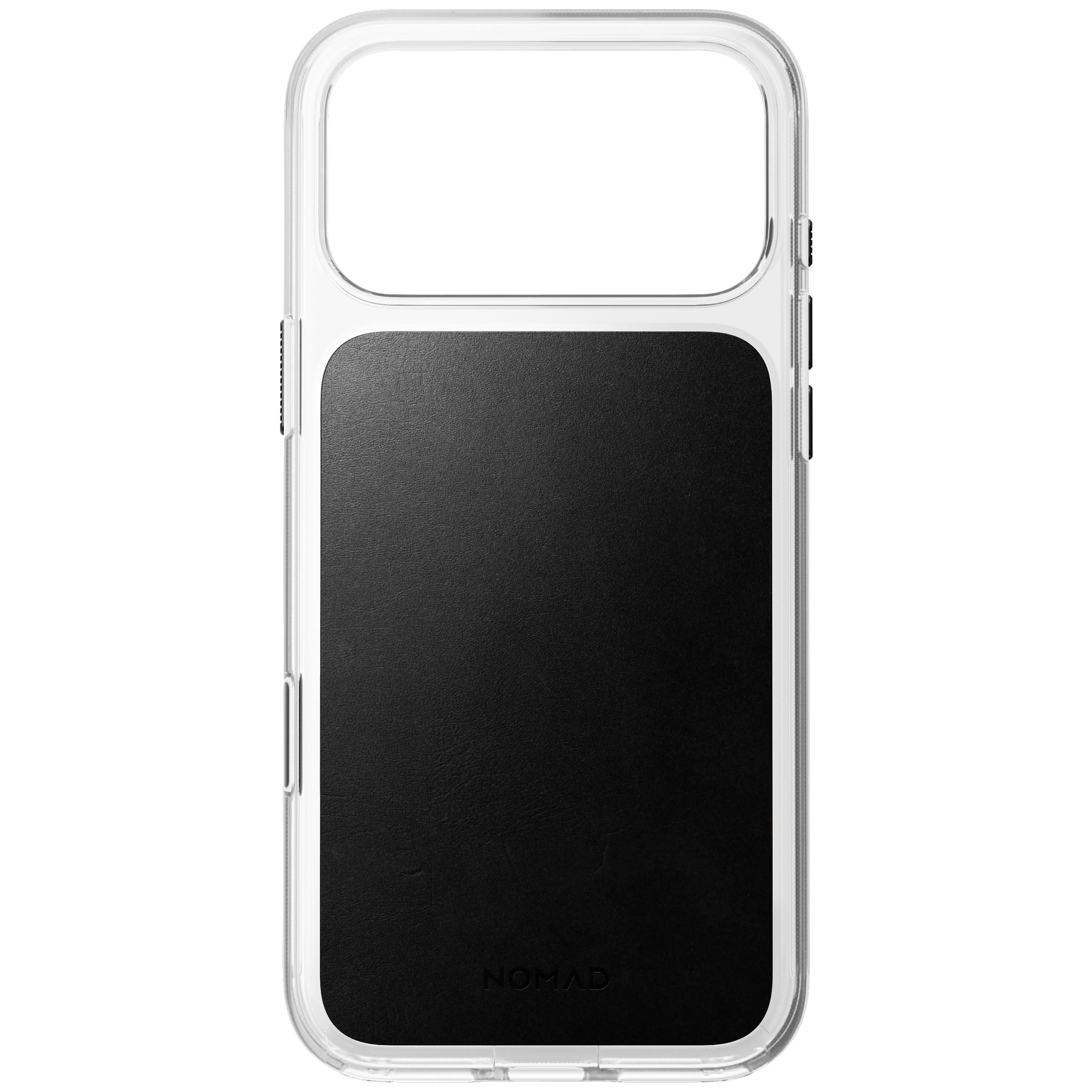 iPhone 18 Pro Max Clear Leather Case MagSafe Black