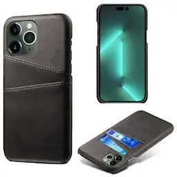 Card Slots Case iPhone 15 Pro Svart