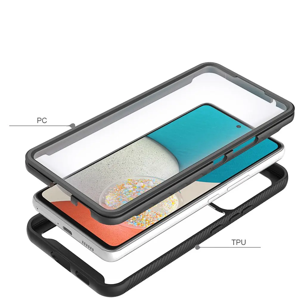Full Protection Case Samsung Galaxy A53 Svart