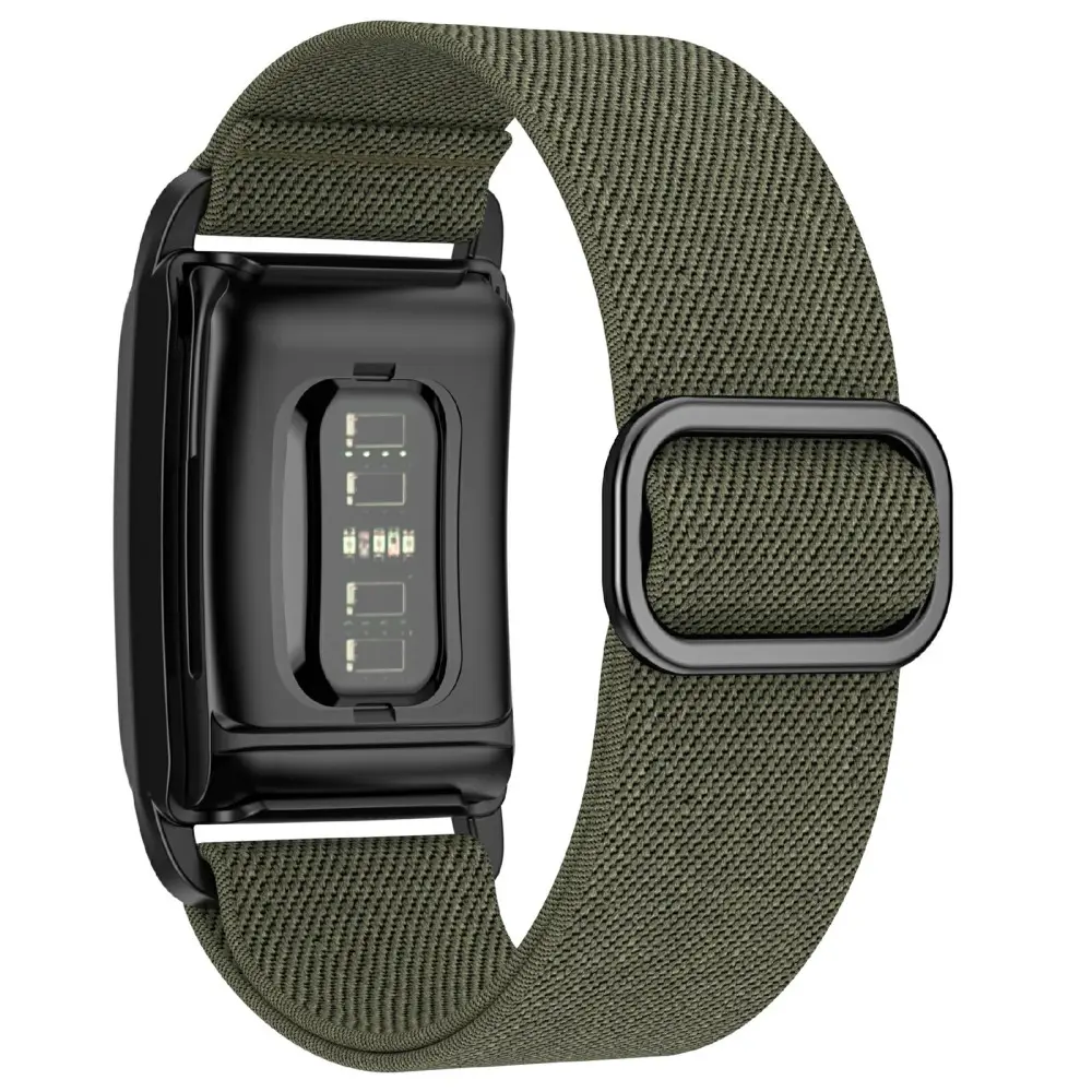 Elastiskt Nylonarmband  Whoop 4.0 Mörkgrön