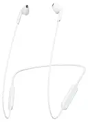 BIX100 Trådløse Bluetooth hovedtelefoner in-ear med mikrofon Hvid