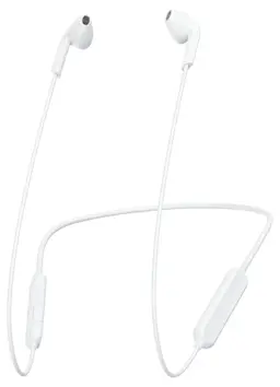 BIX100 Langattomat Bluetooth in-ear kuulokkeet mikrofonilla, Valkoinen