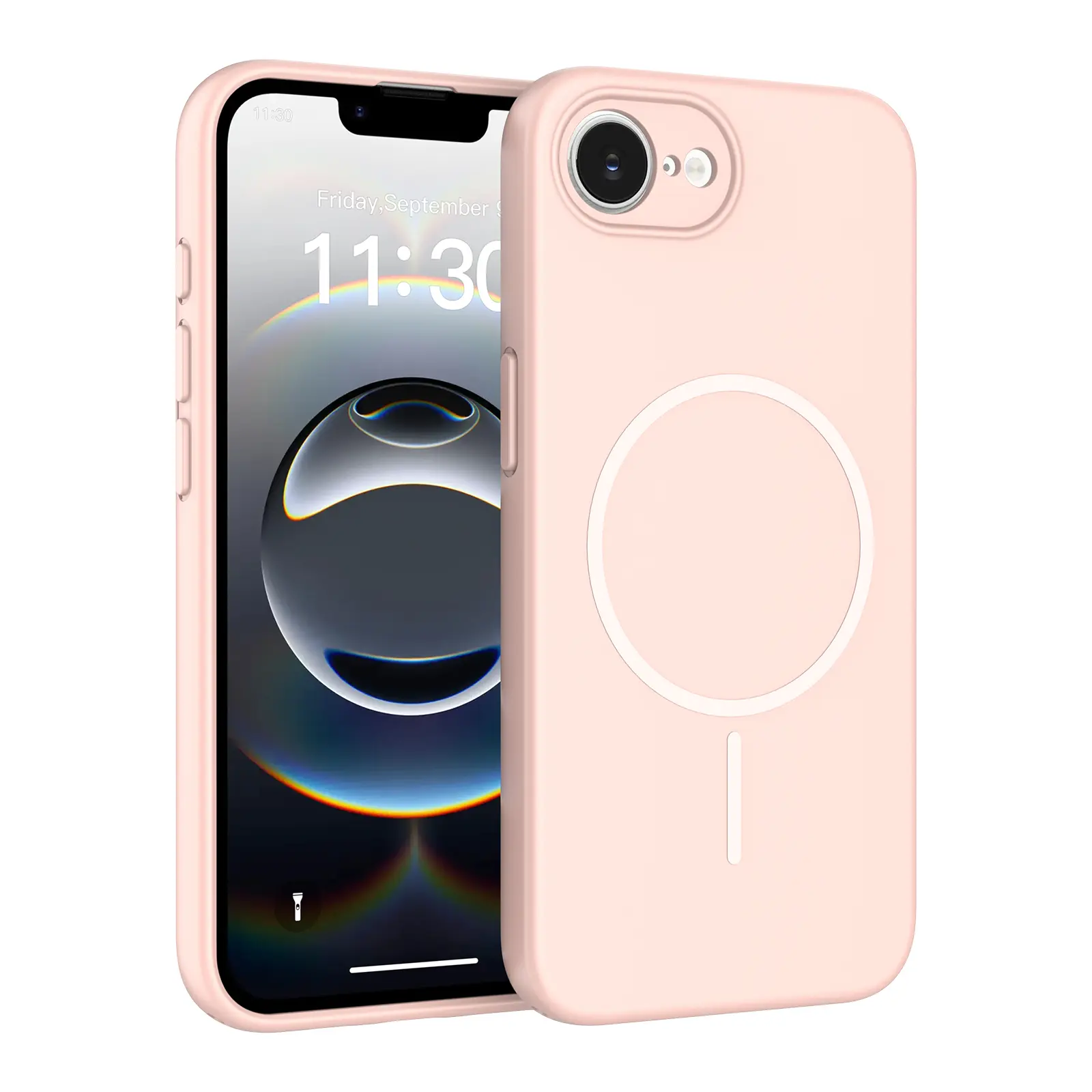MagSafe-skal SoftArmor iPhone 17e Rosa