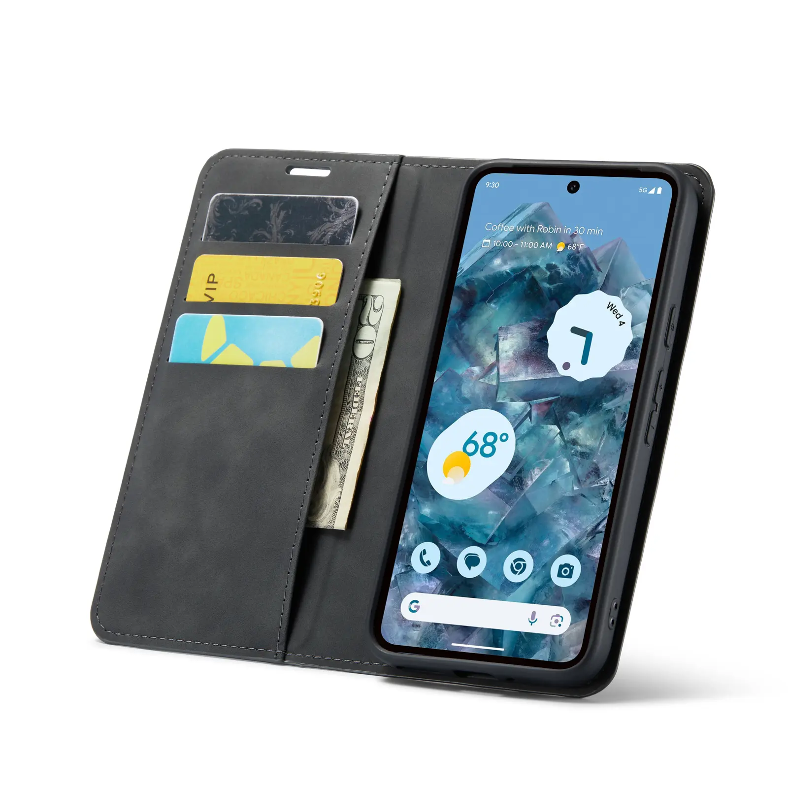 Google Pixel 9 Pro Slim Mobilfodral Svart