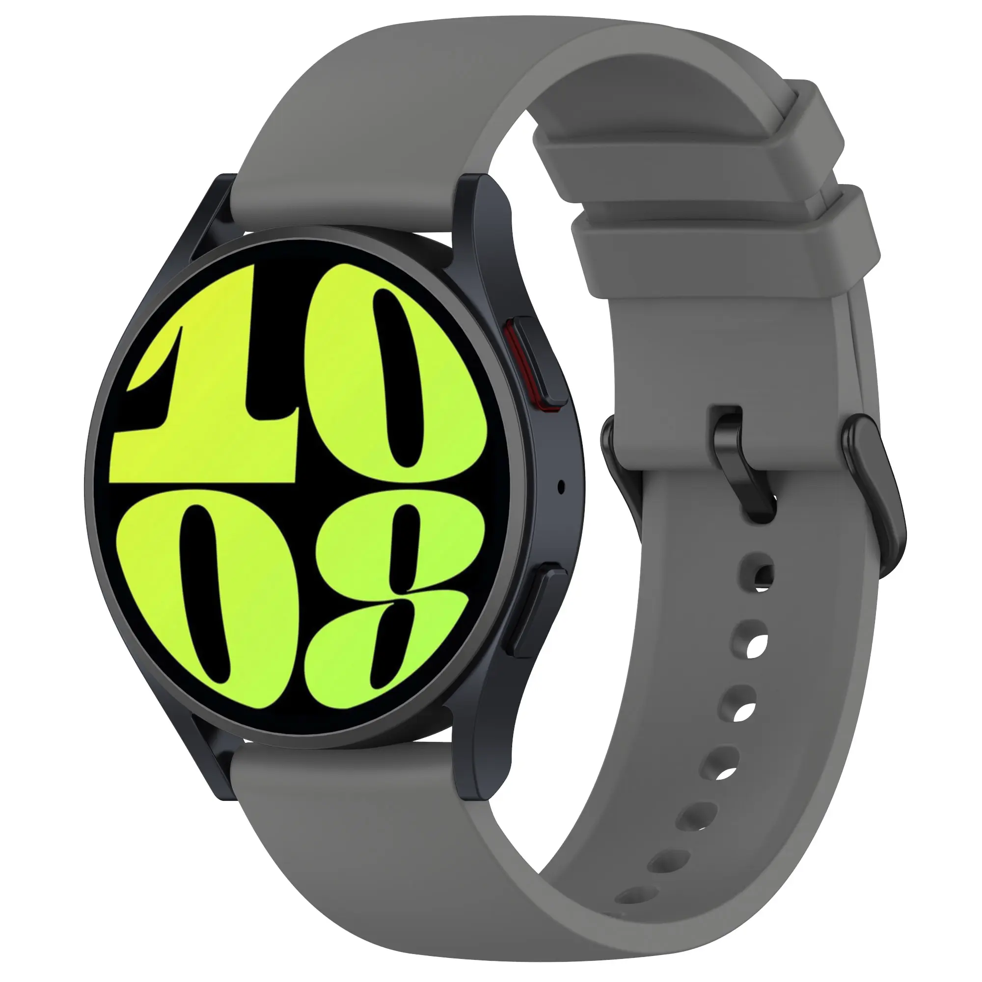 Silikonarmband Universal 20mm grå